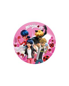 Disque à gâteau en azyme Ladybug