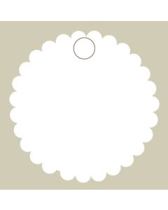 x12 Étiquettes Lapin