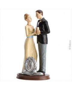 Couple de mariés - noces d'argent