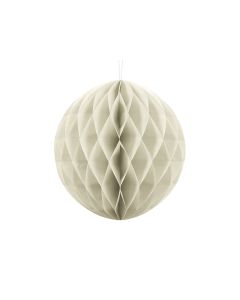 Boule chinoise alvéolée crème - 30