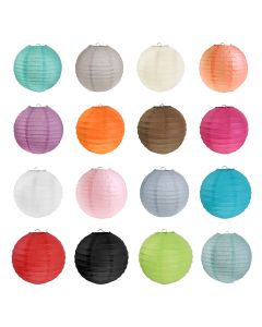 Lanterne papier coloris au choix - 50 cm