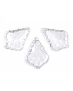 Diamant petite larme - transparent x 3