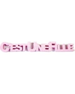 Baby shower déco table "c'est une fille"