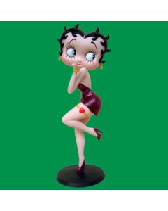 Betty Boop soufflant un baiser