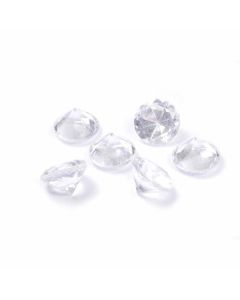 Diamant rond transparent