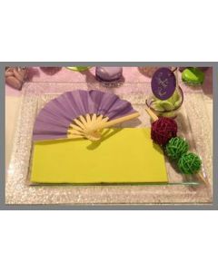 Serviettes - vert kiwi - x50