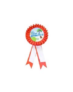 Cocarde Vive La Retraite