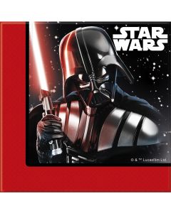 20 Serviettes Star Wars Dark Vador