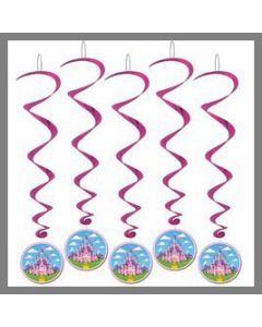 Suspensions pour déco de salle - Thème Princesse - x5