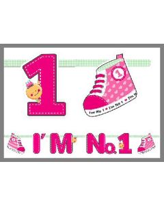 Lot de 5 suspensions - anniversaire fille