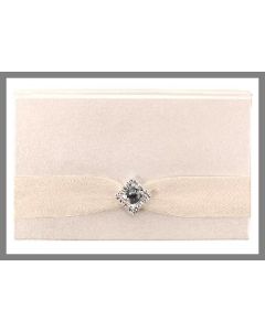 Urne mariage ivoire avec strass