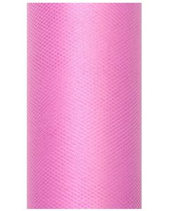 Rouleau de tulle rose foncé