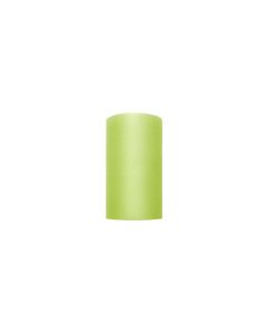 Rouleau de tulle - vert clair - 8 cm x 20 m