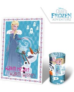 Plaid polaire elsa et olaf pas cher