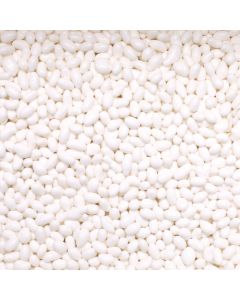 Perles sucres Zig zag blanc 1kg
