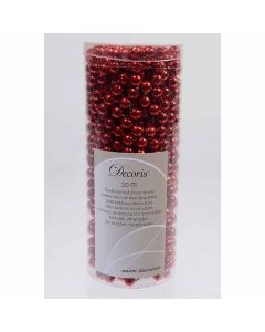 Guirlande chic de perles brillantes - rouge