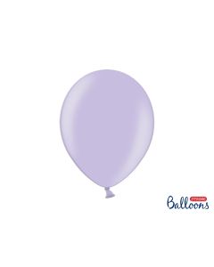 50 ballons lilas métalliques