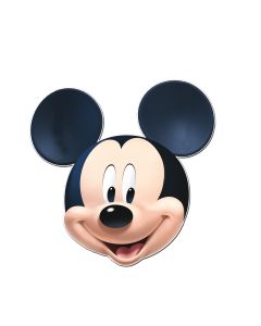 Silhouette en carton Mickey