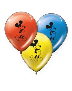 8 ballons anniversaire Mickey
