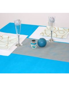 Nappe mariage turquoise luxe