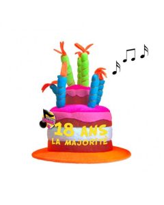 chapeau musical 18 ans