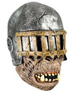Masque adulte latex guerrier monstrueux