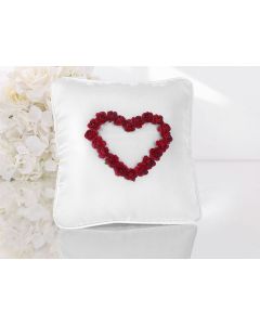 Coussin Alliance Rose Rouge