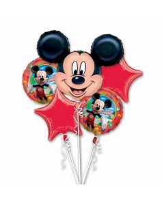 bouquet 5 ballons helium mickey