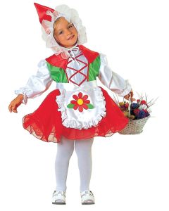 Déguisement fille Chaperon Rouge - 4 ans