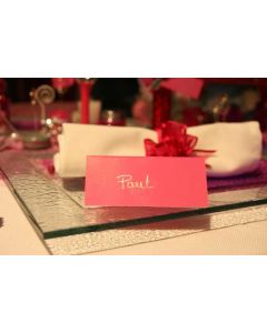 Marque-places fuchsia x50