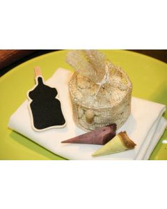 Ardoise biberon sur pince -naturel- X6