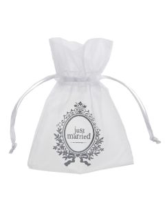 Sachet dragées Just married x10