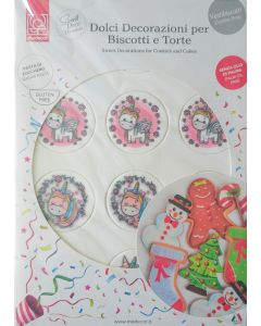 Décoration pour biscuits - Licorne