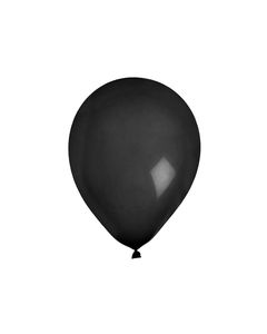8 ballons latex noirs