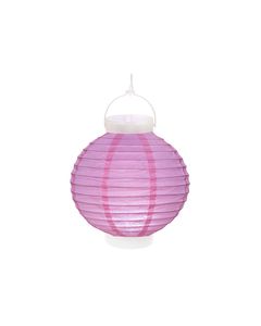 Lampion lumineux - parme