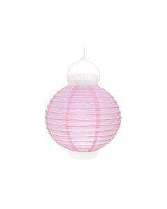 Lampion lumineux - rose