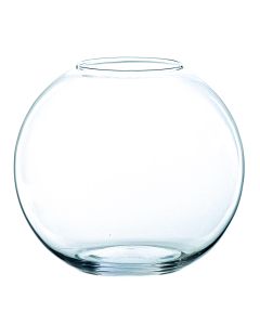 vase globe en verre 10 x 12,5 cm