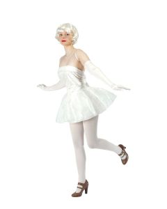 Tutu en tulle doublé blanc