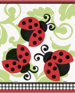 8 sacs de fête jolie coccinelle