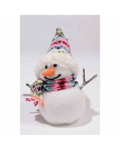 Bonhomme de neige à suspendre - Noël