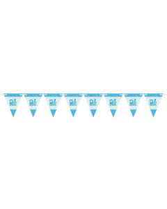 Guirlande de fanions Baby Shower garçon