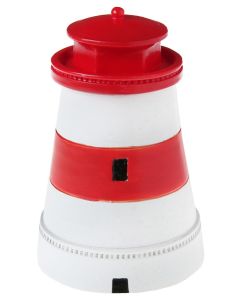 Phare marin blanc et rouge -2