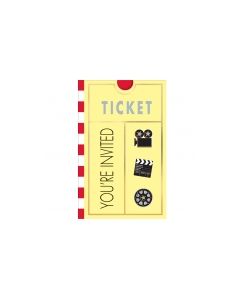 Cartes d'invitation - Cinéma - x8