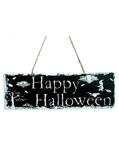 Panneau en mousse happy halloween 37 cm