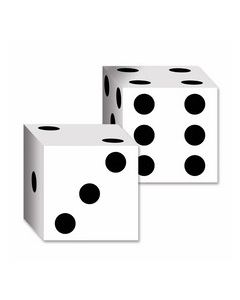 Urne casino dés de jeu x2