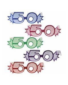 Lunettes pailletées 50 ans