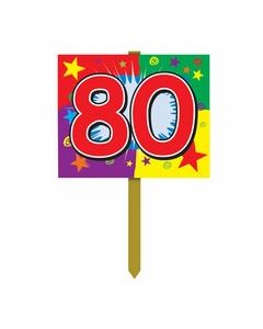 panneau 80 ans
