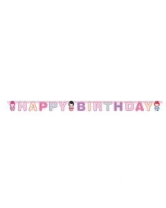 Chainette déco "Happy Birthday" - Kimmi Junior