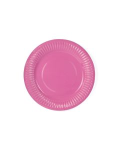 x6 Assiettes Roses