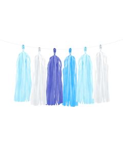 Guirlande Tassel Bleu